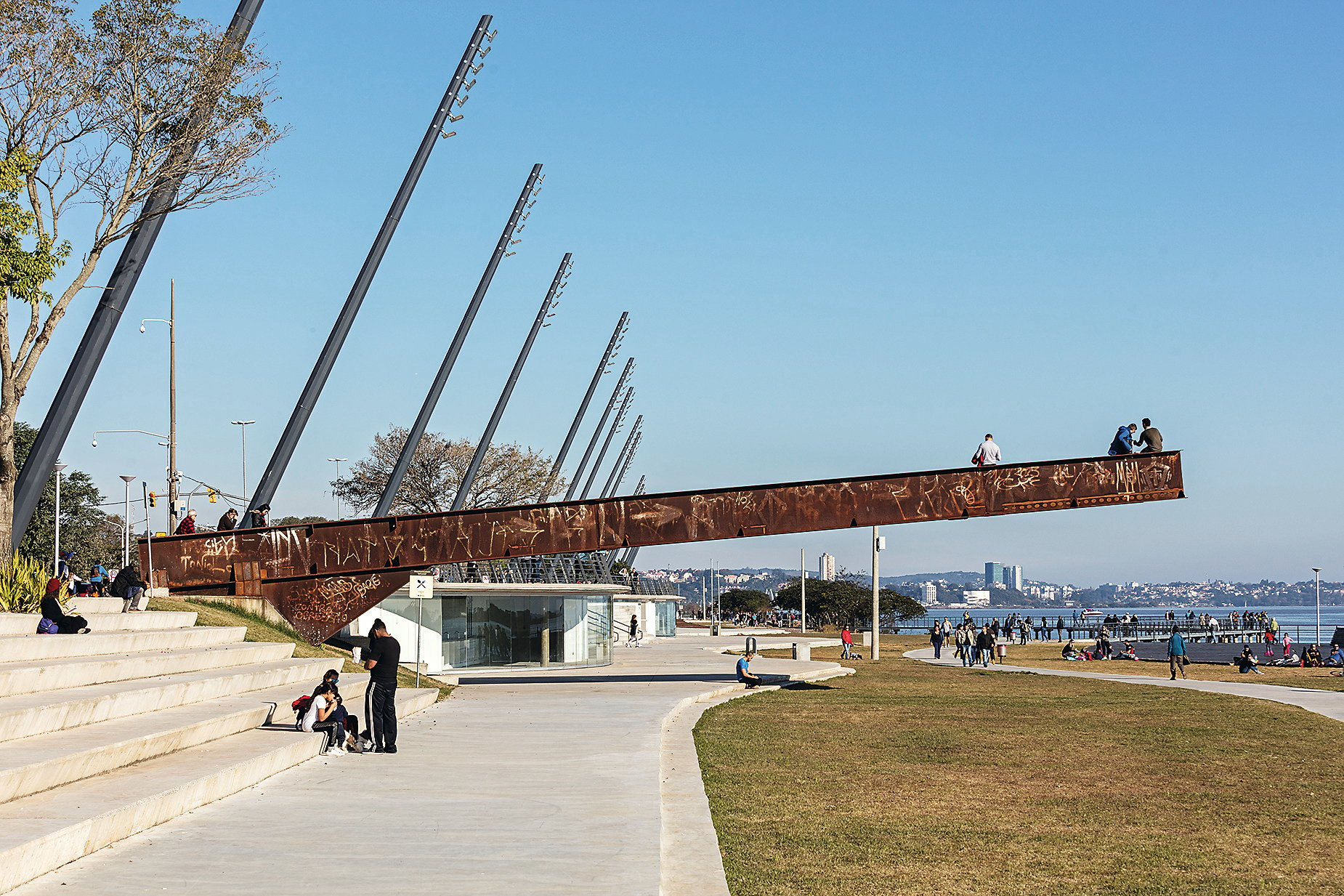 Jaime Lerner Parque Urbano Da Orla Do Guaiba 1ª Fase Uia 21 Rio